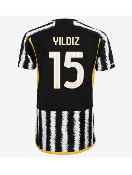 Billige Juventus Kenan Yildiz #15 Hjemmedrakt Dame 2023-24 Kortermet